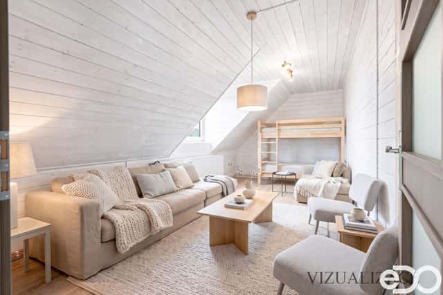 Letní byt 2+1 s výhledem na rybník a zahradou 337m2, Ostružno, okres Jičín