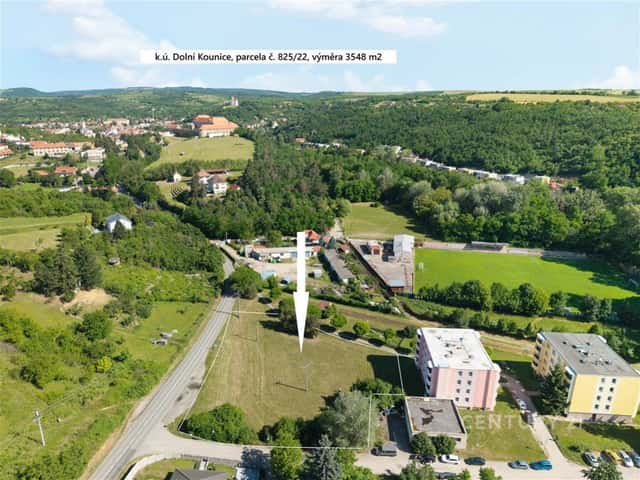 Developerský pozemek 3 548 m Dolní Kounice plocha P8 (SM), Dolní Kounice, okres Brno-venkov