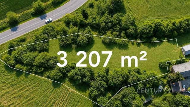Pozemek v klidné lokalitě Rozloha: 3 207 m Všesulov u Rakovníka, Všesulov, okres Rakovník