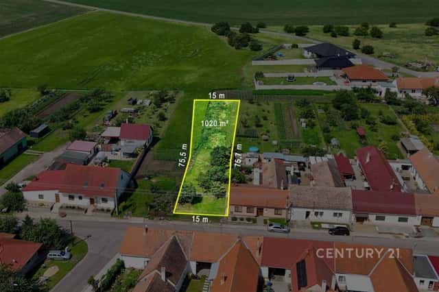 Prodej stavebního pozemku 1 020 m2, Strachotice u Znojma, Strachotice, okres Znojmo