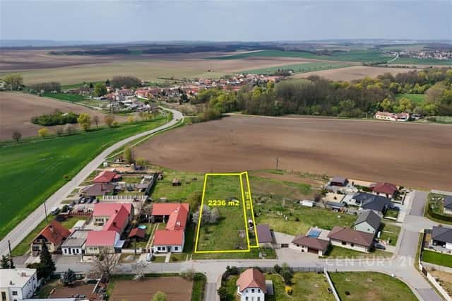 Prodej stavebního pozemku 2756 m - Chlupice, Hostěradice, Hostěradice, okres Znojmo