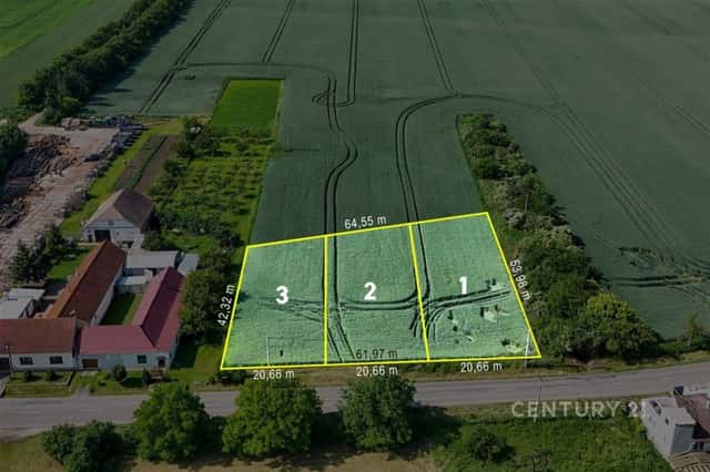 Prodej stavebního pozemku 1 000 m2, Znojmo Derflice, Znojmo