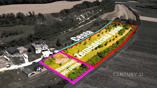 Stavební pozemek na prodej v Přerově nad Labem 1659m2, Přerov nad Labem, okres Nymburk