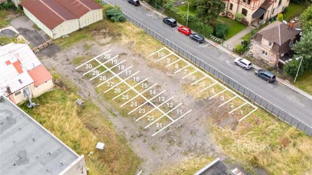 Střežené parkování v areálu, Rudolfova, Děčín – Děčín IX-Bynov