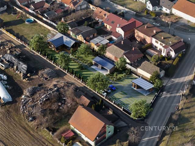 Stavební pozemek v obci Stanoviště s platným stavebním povolením, Stanoviště, okres Brno-venkov