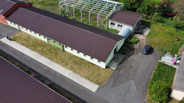 Exkluzivní pronájem skladovací a výrobní haly (500-1200m2) Střezov, Březno – Střezov, okres Chomutov