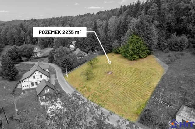 Prodej stavebního pozemku 2235 m2 na úchvatném místě ve Sladké Díře, Sladká Díra, Tanvald – Šumburk nad Desnou, okres Jablonec nad Nisou