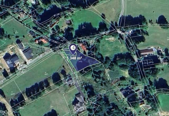 Prodej stavebního pozemku v k.ú. Mezihoří u Chomutova, Blatno, okres Chomutov