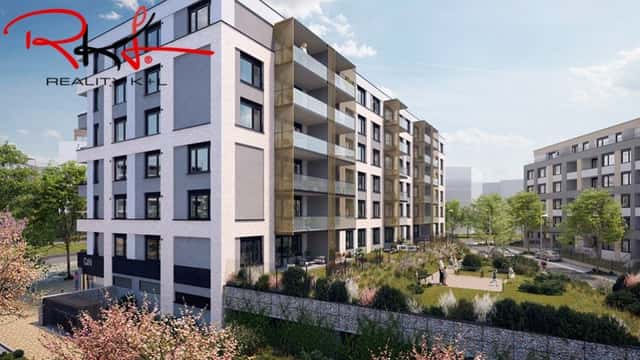 Prodej, novostavba bytu 2+kk s lodžií , Barrandov , Praha 5, náměstí Olgy Scheinpflugové, Praha 5 – Hlubočepy