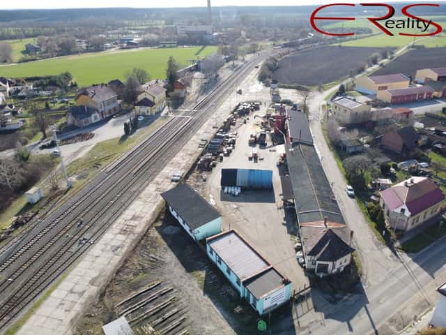 Výrobní areál napojený na fotovoltaickou elektrárnu, 750 m Kopidlno, Kopidlno, okres Jičín
