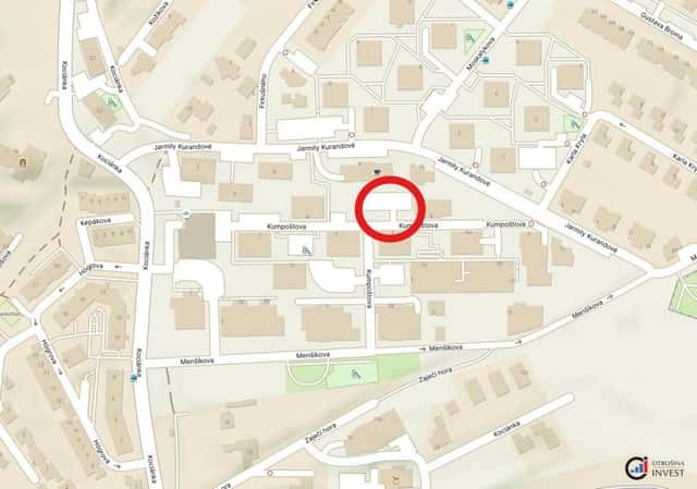 Pronájem parkovacího stání 12 m, Brno, Kumpoštova, Brno – Sadová, okres Brno-město