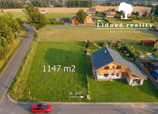 Prodej stavebního pozemku 1147 m2 Horní Suchá, Horní Suchá, okres Karviná
