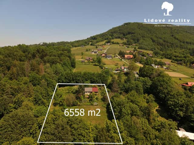 Prodej stavebního pozemku 6558 m2 Vyšní Lhoty, Vyšní Lhoty, okres Frýdek-Místek