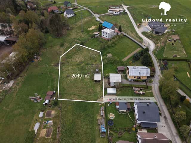 Prodej komerčního pozemku 2049 m² Jablunkov, Alej míru, Jablunkov, okres Frýdek-Místek