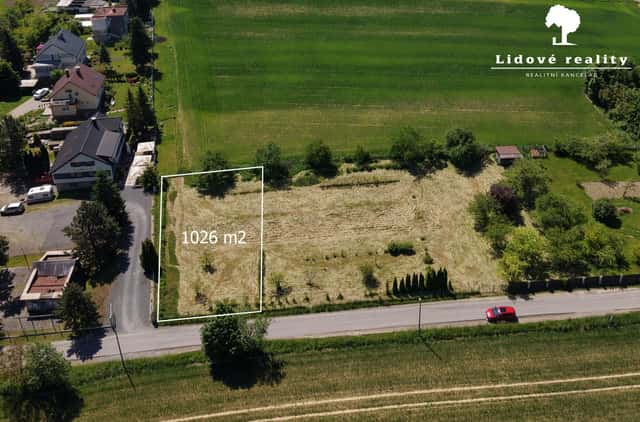 Prodej stavebního pozemku 1026 m2, Orlová - Lutyně, Odlehlá, Orlová – Lutyně, okres Karviná