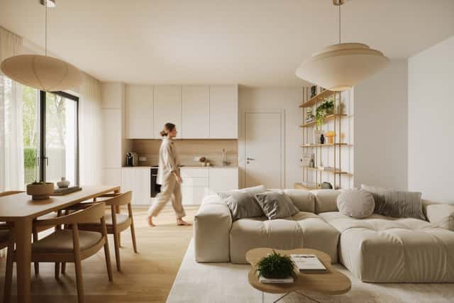Prodej moderního bytu 1+kk s balkonem | projekt MEET Středoškolská, Středoškolská, Ostrava – Zábřeh, okres Ostrava-město