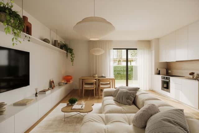 Prodej moderního bytu 3+kk s balkonem | projekt MEET Středoškolská, Středoškolská, Ostrava – Zábřeh, okres Ostrava-město