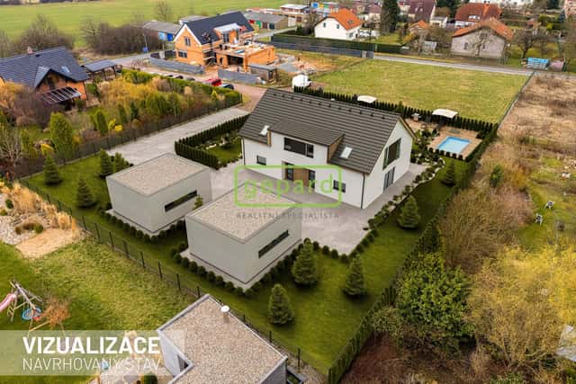 Prodej pozemku 1653m2 pro výstavbu rodinného dvojdomu, Mníšek pod Brdy, Mníšek pod Brdy, okres Praha-západ
