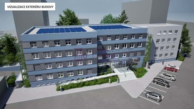 Pronájem, ordinace 39 m, Jindřichův Hradec, sídliště U Nádraží, sídliště U Nádraží, Jindřichův Hradec – Jindřichův Hradec II