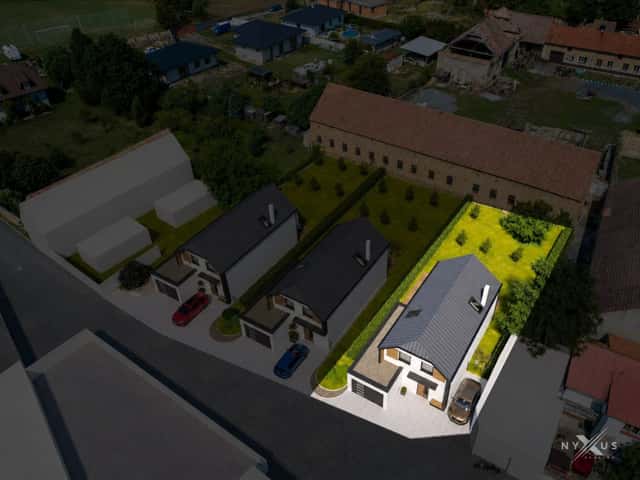 Prodej stavebního pozemku se stavebním povolením 520 m2, Brázdim u Prahy, Brázdim – Starý Brázdim, okres Praha-východ
