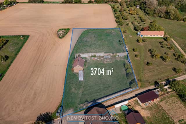 Prodej stavebního pozemku, 3704m2, k.ú. Bojanovice u Znojma, Bojanovice, okres Praha-západ