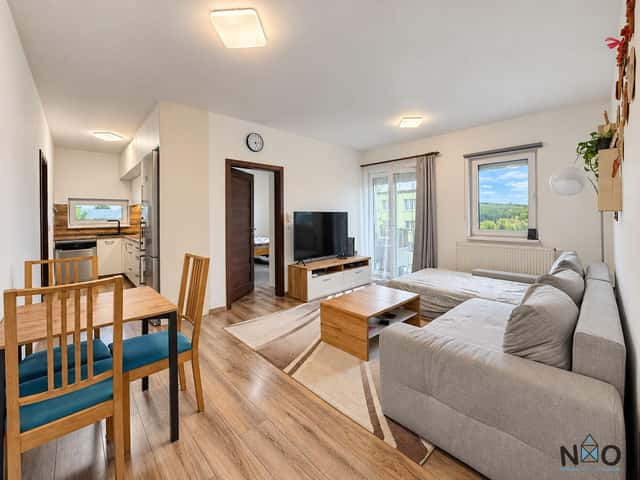 Prodej bytu 3+kk, 60,2 m², s balkonem, výtahem a vlastním parkovacím stáním Kaznějov, Školní, Kaznějov, okres Plzeň-sever