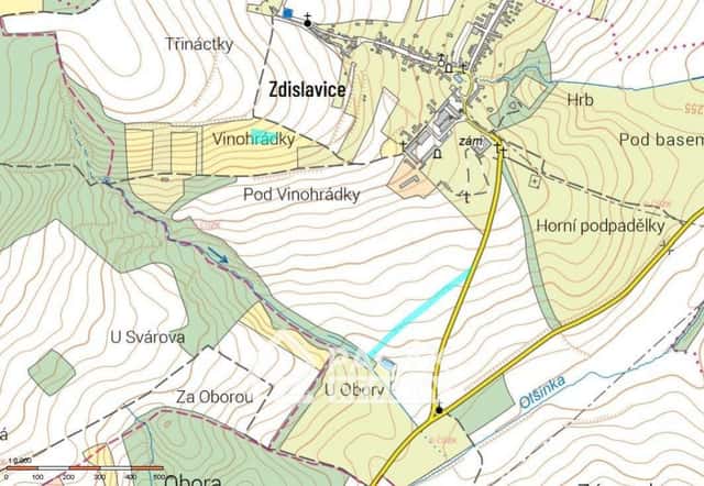 Prodej orné půdy v k.ú. Zdislavice a k.ú. Troubky, okres Kroměříž bez pachtovní smlouvy, Troubky-Zdislavice, okres Kroměříž