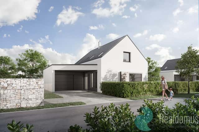 Prodej, Novostavba, Rodinný dům 4 A1, garáž, zahrada, Rožnovské Předměstí, České Budějovice – České Budějovice 7