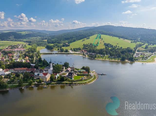 Prodej pozemek 10.831 m2, Frymburk, Frymburk, okres Český Krumlov