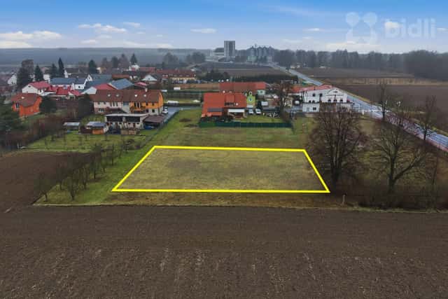 Pozemek, bydlení, prodej, Nová Dědina, Uničov, Olomouc, Uničov – Nová Dědina, okres Olomouc