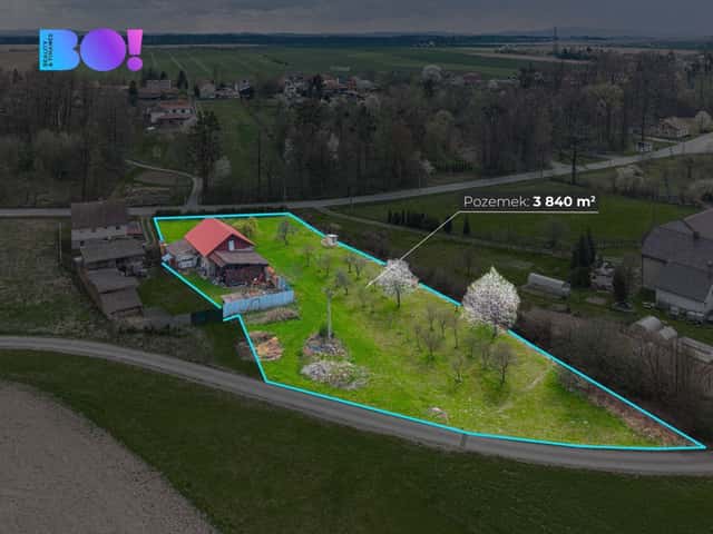 Prodej pozemku se stavbou, Hynčice Vražné, Vražné – Hynčice, okres Nový Jičín