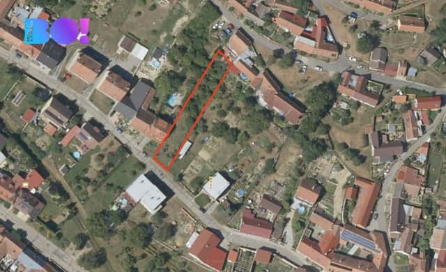 Prodej stavebního pozemku 724 m, Boleradice, okres Břeclav, Boleradice, okres Břeclav