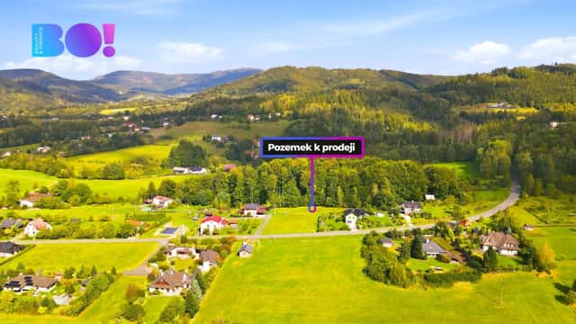 Prodej stavebního pozemku, 2 451 m, Bystřice nad Olší, Bystřice – Bystřice nad Olší, okres Frýdek-Místek