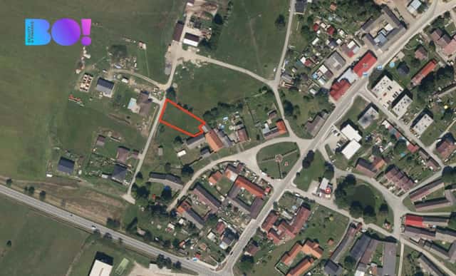 Prodej stavebního pozemku 1073 m, Hospříz, okres Jindřichův Hradec, Hospříz, okres Jindřichův Hradec