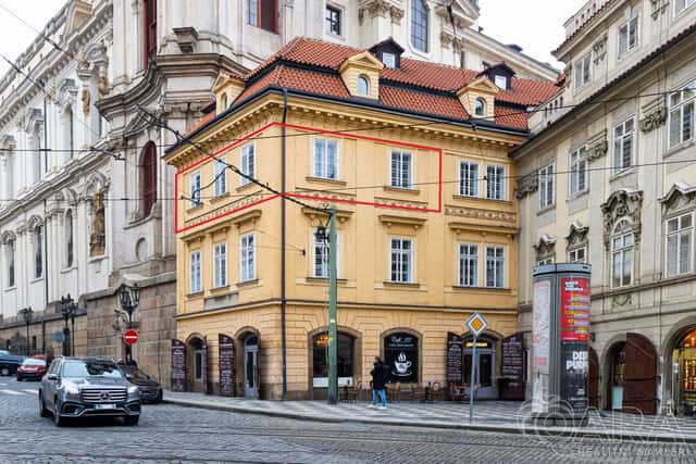 Byt 4+1 na Malé Straně Malostranské náměstí, Malostranské náměstí, Praha 1 – Malá Strana