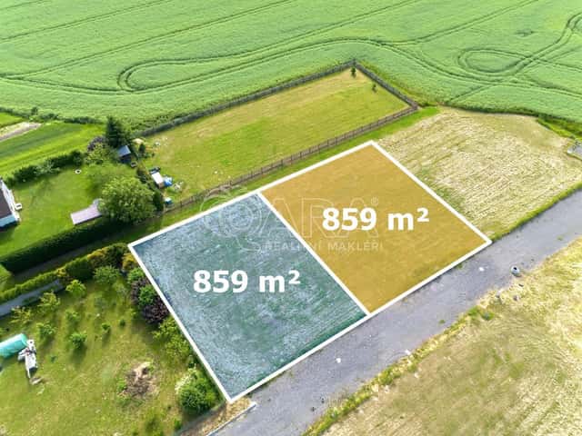 Prodej stavebních pozemků 859 m² v klidné části obce Vřesina (u Hlučína), Vřesina, okres Opava