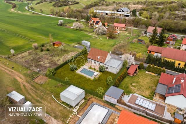 Prodej novostavby 4+kk, 145 m², pozemek 949m², Liteň - Běleč, Liteň – Běleč, okres Beroun