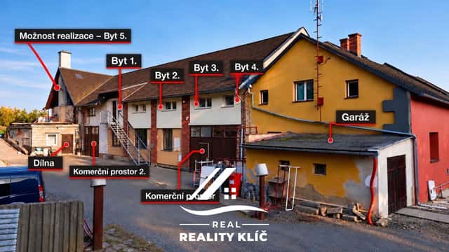 Investiční příležitost v opavě | komerční objekt s byty a výnosem až 6,86 %, Přemyslovců, Opava – Jaktař