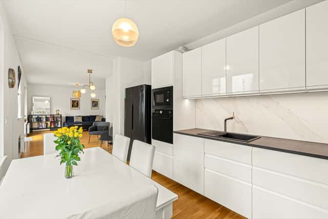 Prodej světlého a moderního bytu 3+kk, 88 m, terasa 45 m2, předzahrádka 30 m2, parkovací stání, Prah, Slávy Horníka, Praha 5 – Košíře