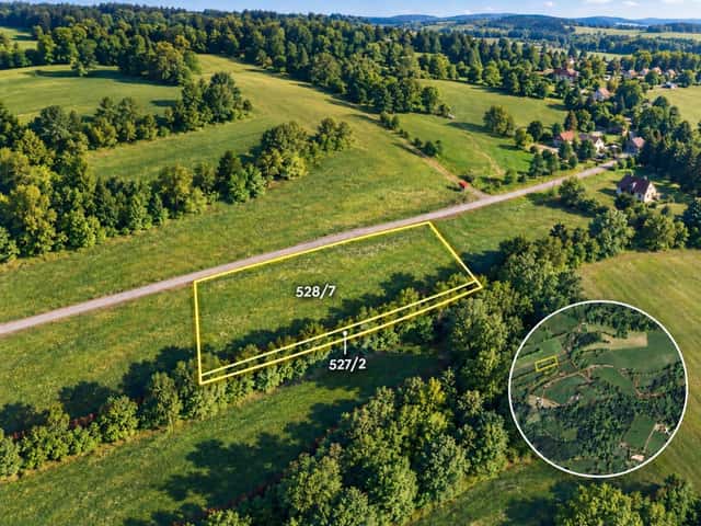 Prodej ostatního pozemku 4813 m2, Lhota Komárov, Chuchelna – Komárov, okres Semily
