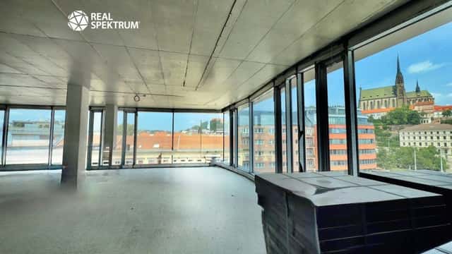 Pronájem kancelářského celku 830 m, 6.NP, Nové Sady, Brno, Nové sady, Brno – Staré Brno, okres Brno-město