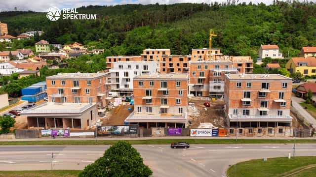 Prodej bytu 2+kk s balkonem v projektu Rezidence Ametyst Tišnov, Brněnská, Tišnov, okres Brno-venkov