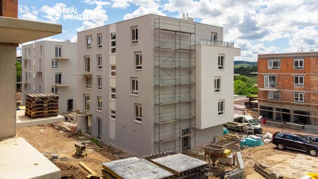 Prodej bytu 1+kk s balkonem v projektu Rezidence Ametyst Tišnov, Brněnská, Tišnov, okres Brno-venkov