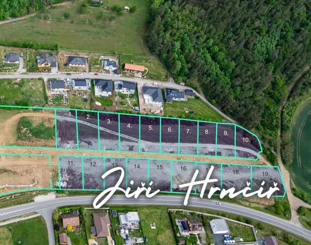 Prodej stavebních pozemků 800 m2 město Žebrák, Žebrák, okres Beroun