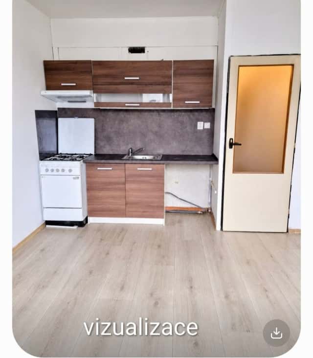 1+1 Labská 158/12, Děčín I - centrum - plastová okna, zachovalý, sklep, Labská, Děčín – Děčín I-Děčín