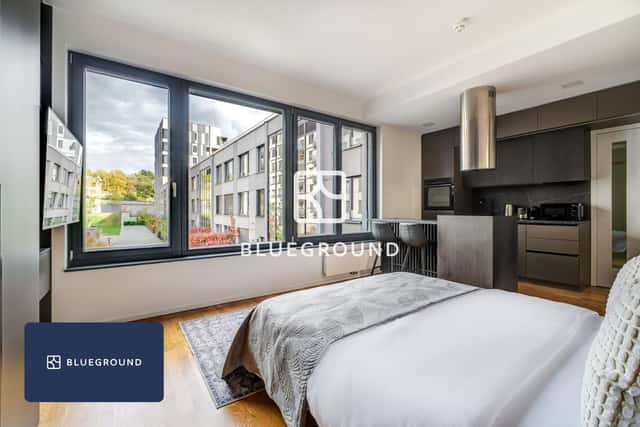Pronájem bytu 1+kk 30 m, Praha - Smíchov, Grafická, Praha 5 – Smíchov