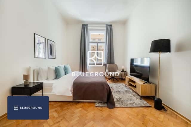 Pronájem bytu 1+1 38 m, Praha - Vinohrady, Řipská, Praha 3 – Vinohrady