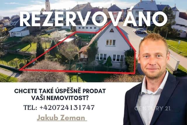 Prodej domu se zahrádkou u řeky Lužnice ve městě Veselí nad Lužnicí., náměstí T. G. Masaryka, Veselí nad Lužnicí – Veselí nad Lužnicí I, okres Tábor