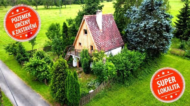 Prodej chaty 86 m2, pozemek 895 m2 Brandov, Lesní, Brandov, okres Most