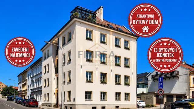 Prodej činžovního domu, 630 m2, ul. Zemská, Teplice - Trnovany, Zemská, Teplice – Trnovany